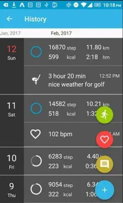 Fitness pad android App screenshot 0